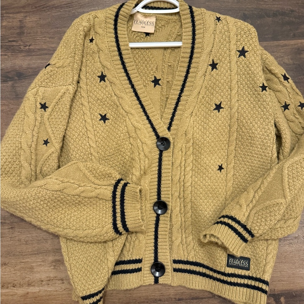 Authentic taylor swift fearless cardigan!